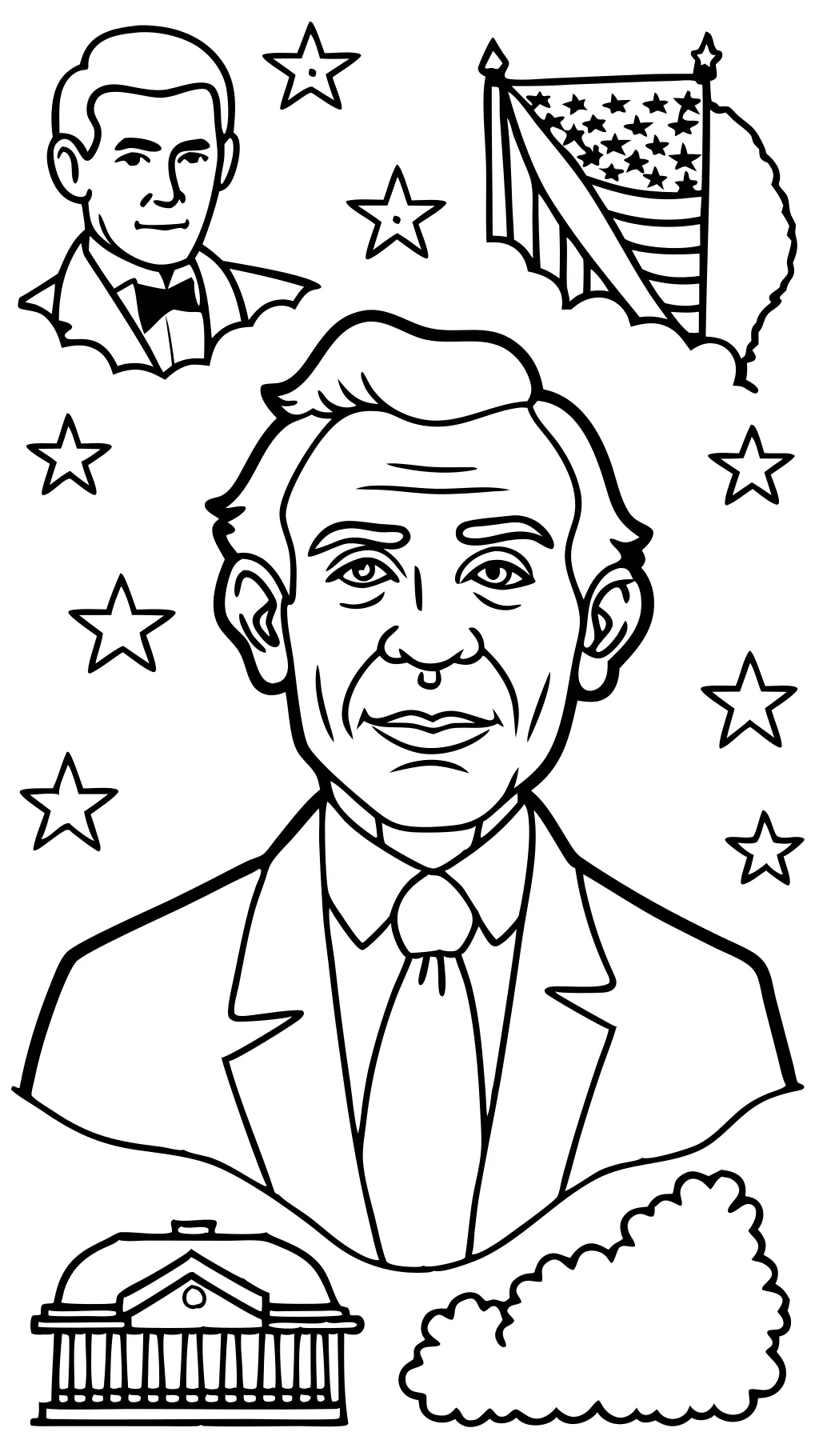 president’s day coloring pages